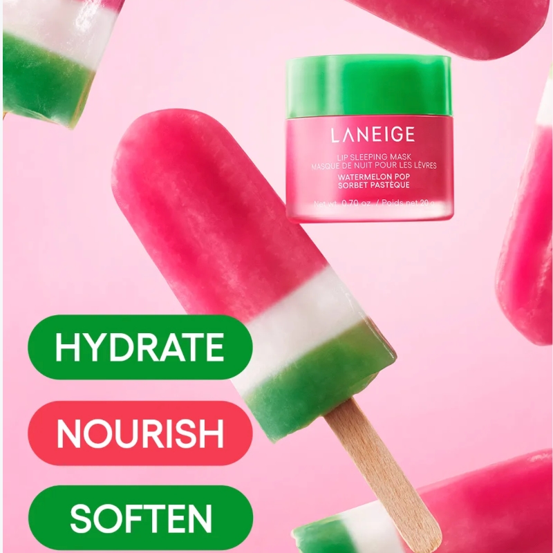LANEIGE Lip Sleeping Mask EX #Watermelon Pop - Image 5
