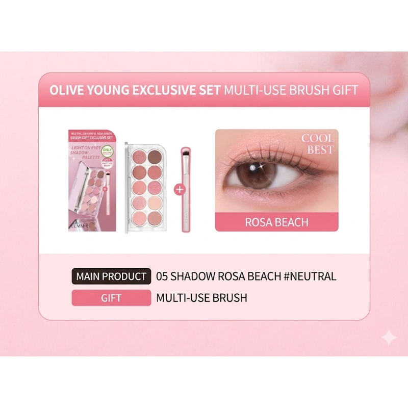 LUMMIR Light On Eyes Shadow Palette brush Set - Image 6