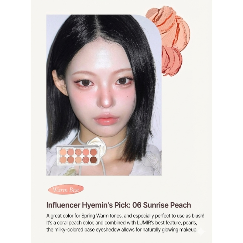 LUMMIR Light On Eyes Shadow Palette brush Set - Image 11