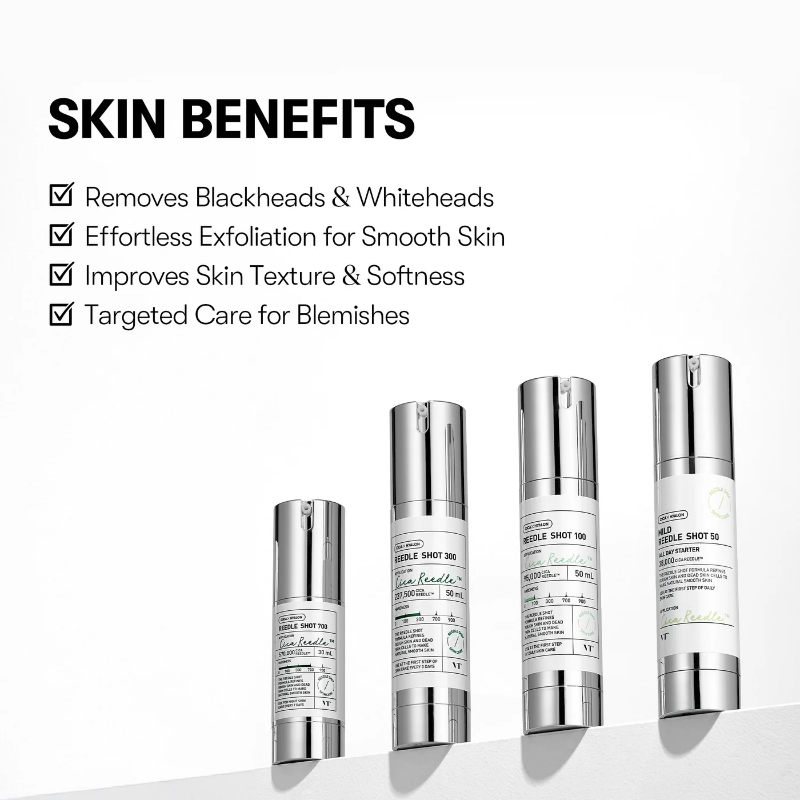 VT Reedle Shot 100 Essence 30ml+30ml Set (+PDRN Essence Pouch 3ea) - Image 4