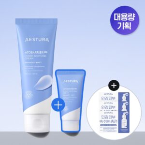 AESTURA Atobarrier 365 Hydro Soothing Cream 100ml Set (+30ml+ Hydro Cera-Ha Ampoule)