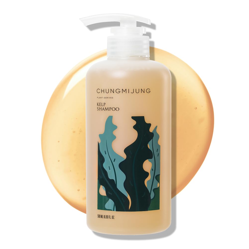 CHUNGMIJUNG Kelp Shampoo 500ml Set (+Shampoo +Treatment +Pouch) - Image 3