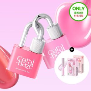 Coralhaze Glow Lock Jelly Tint Set (+Glitter Supernova)