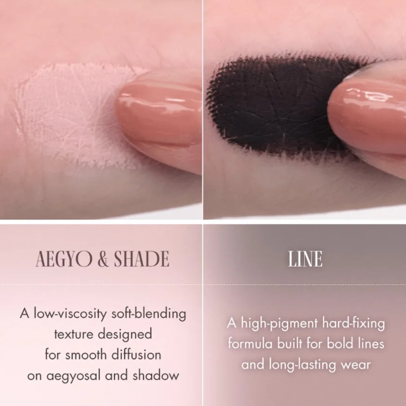 ROM&ND Hanall Eyepot Liner Set (+Volume Brush 1p+ Line Brush 1p) - Image 13