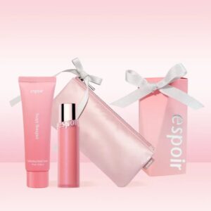 espoir Bare Glow Lip Balm Gift Set (+ Pouch & Hand Cream)