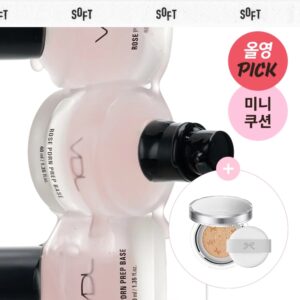 VDL Rose PDRN Prep Base Set (+Cover Stain Mini Cushion)
