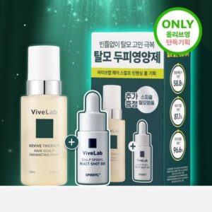 vivelab Revive Therapy Hair Scalp Enhancing Foam 100ml Set (+Spioxyl React Shot 800)