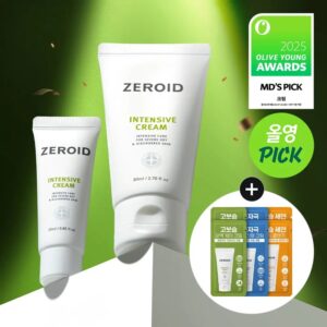 ZEROID Intensive Cream 80ml Limited Set (+Cream 25ml+3 Types Sample 6P)