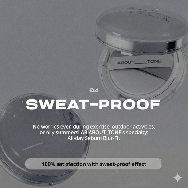 ABOUT_TONE Skin Layer Fit Cushion Set (+Refill, Spatula) - Image 7