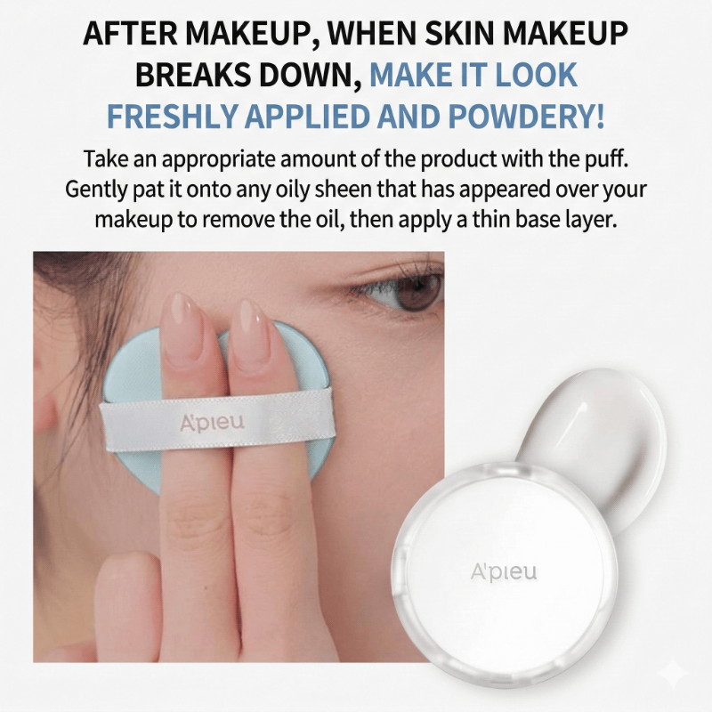 A’pieu Water Lock Finisher( +Mini + Refill + Heart Puff) - Image 4