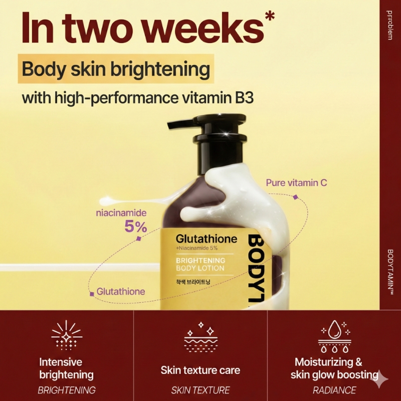 BEYOND Bodytamin Brightening Body Lotion 300ml Set (+60ml) - Image 4