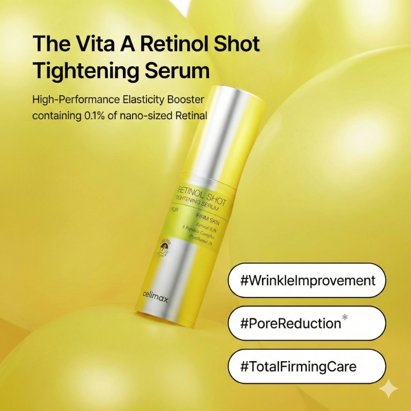 celimax The Vita A Retinol Shot Tightening Serum - Image 2