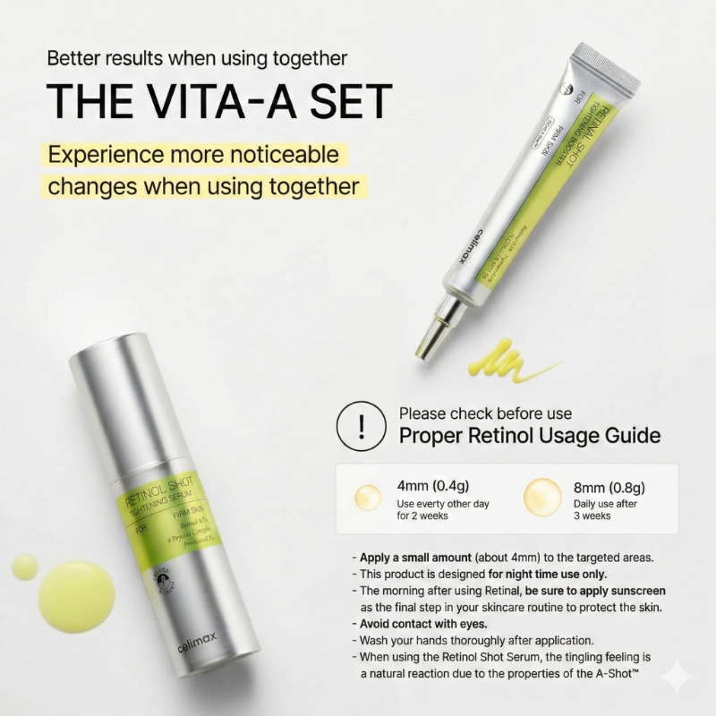 celimax The Vita A Retinol Shot Tightening Serum - Image 7