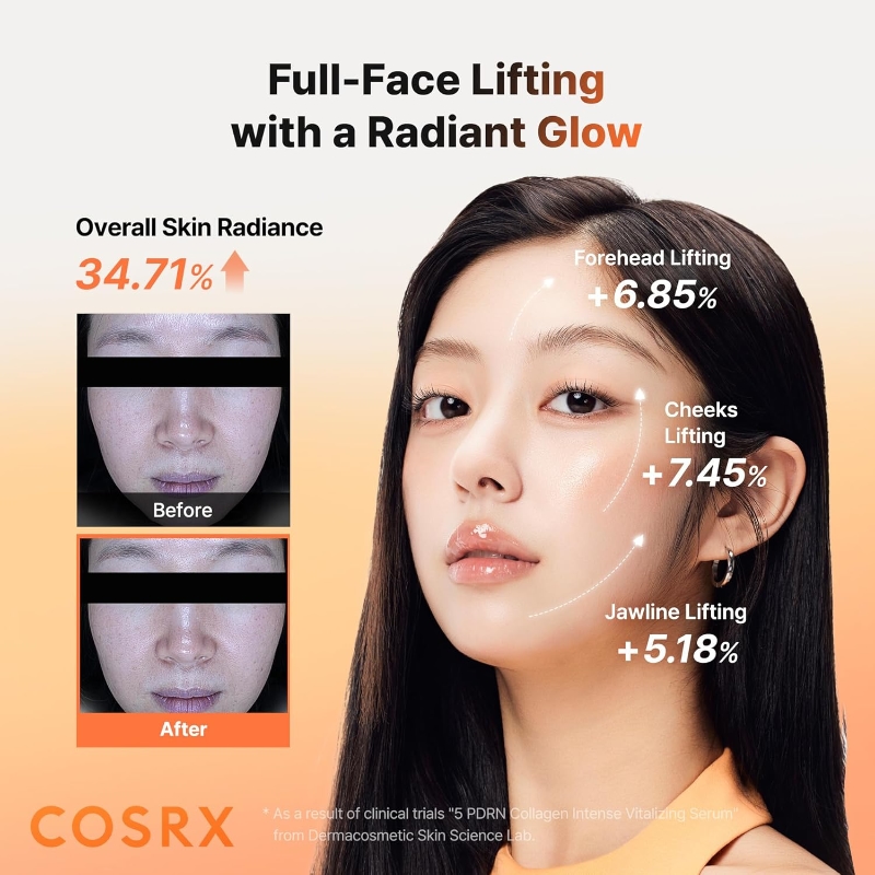 COSRX 5 PDRN Collagen Intense Vializing Serum 100ml - Image 5