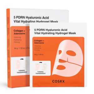 COSRX 5 PDRN Hyaluronic Acid Vital Hydration Hydrogel Mask [#3 masks]