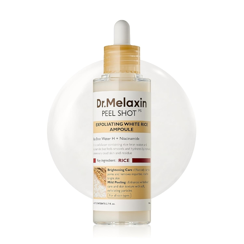 Dr.Melaxin Peel Shot Exfoliant White Rice Ampoule