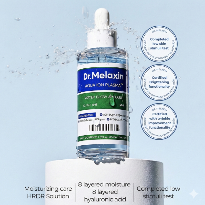 Dr. Melaxin Aqua Ion Plasma Water Glow Ampoule - Image 3