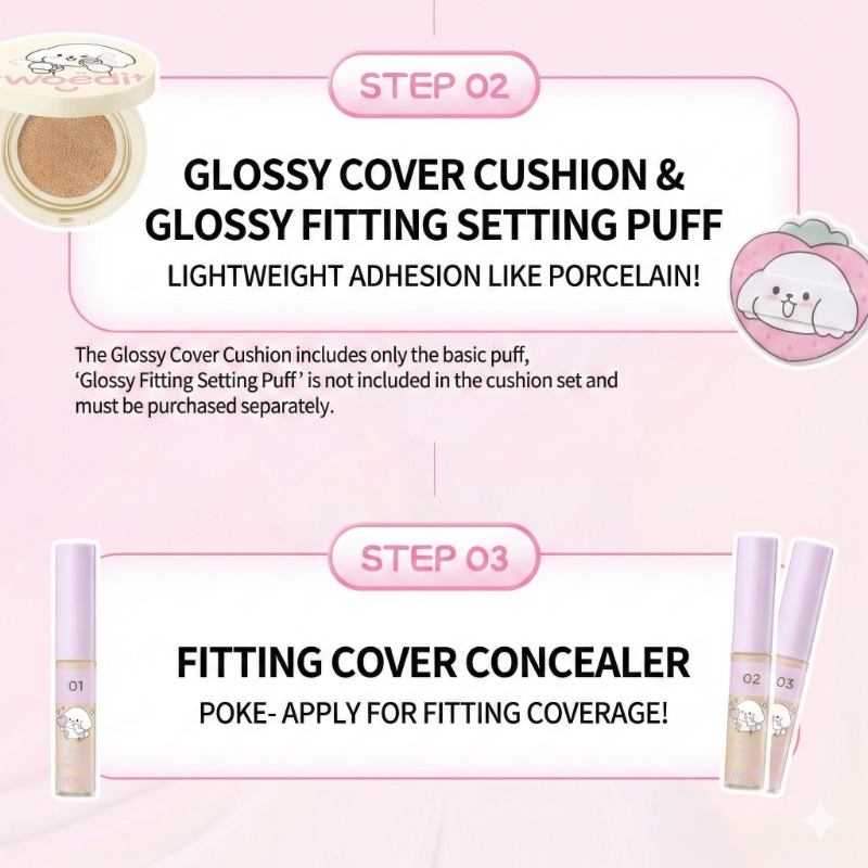 Twoedit By Luna twoedit Fitting Cover Concealer - Image 5