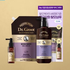 Dr. Groot Hair Loss Care Shampoo For Thinning & Weak Hair Shampoo 330ml (+ Refill + Tonic)