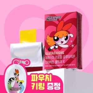 [Powerpuff Girls] ESTHER FORMULA Lyuh Esther Liposome Glutathione Film Ultra X  SET (+Pouch)