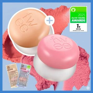 fwee Lip & Cheek Blurry Pudding Pot Limited Color Set