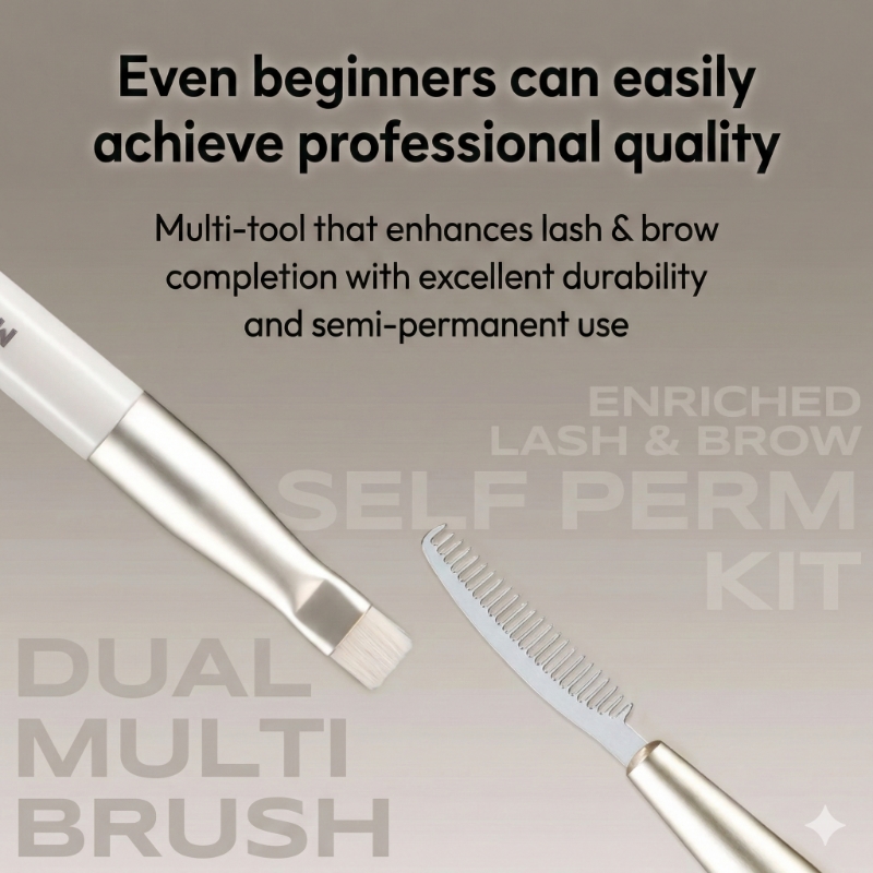 MARSHIQUE Enriched Lash & Brow Self Perm Kit 7 Servings - Image 7