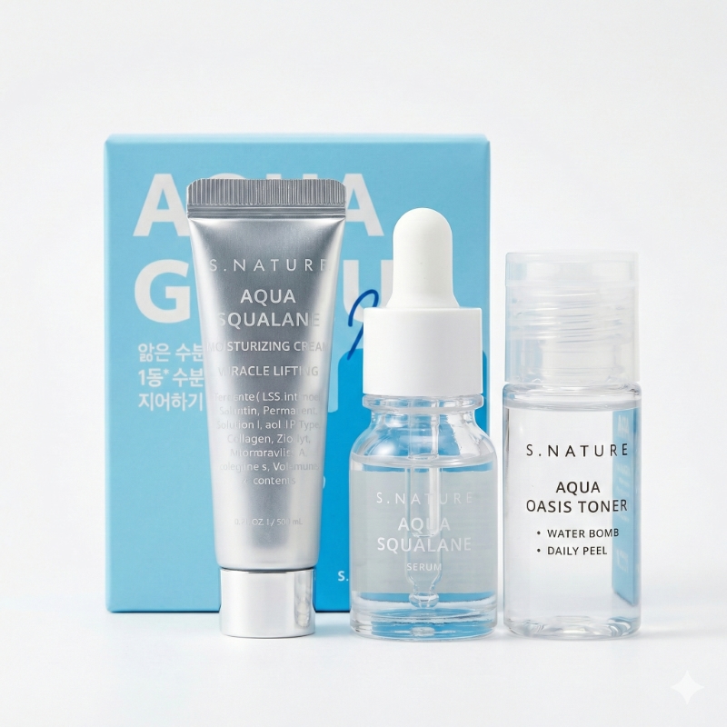 Snature Aqua Genius Squalane KIT 3pcs