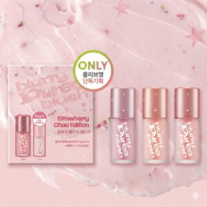 tiptoe Blurry Puree Blush (+Baby Chou mini) Set