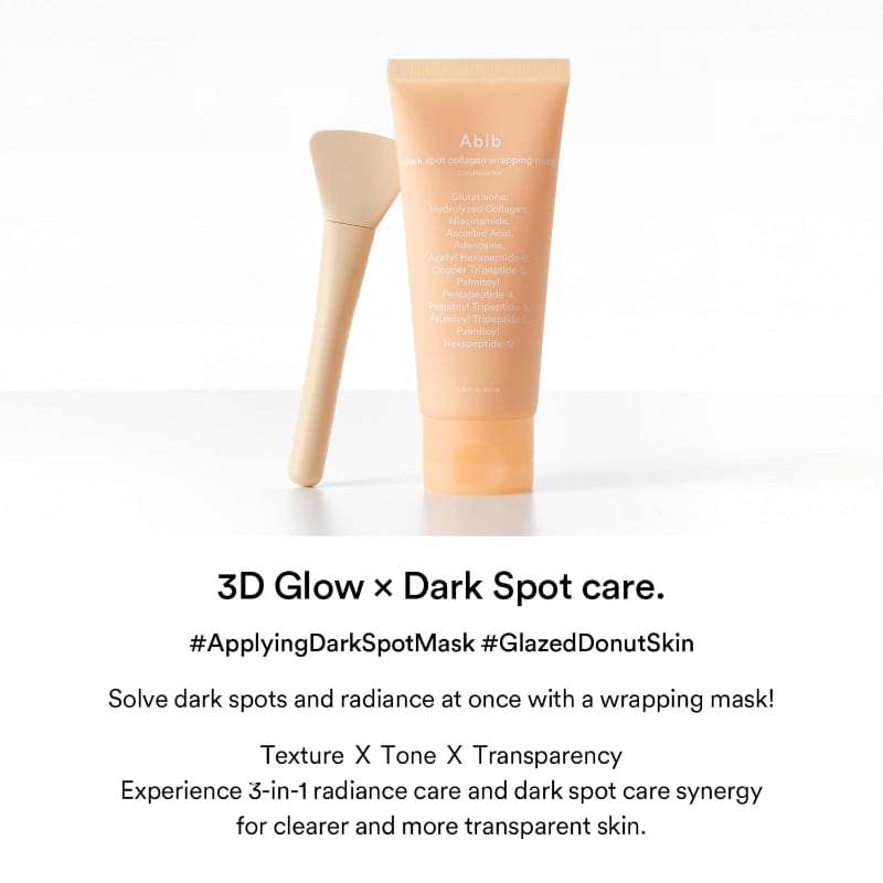 Abib Dark Spot Collagen Wrapping Mask Glutathione Film (+Spatula) - Image 2