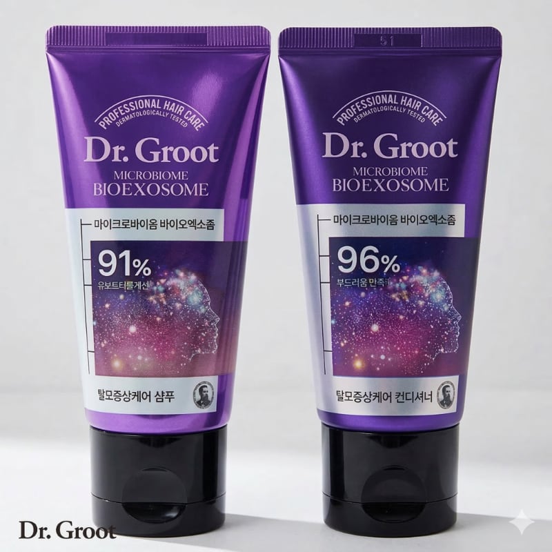 Dr. Groot Microbiome Bioexosome Shampoo + Conditioner