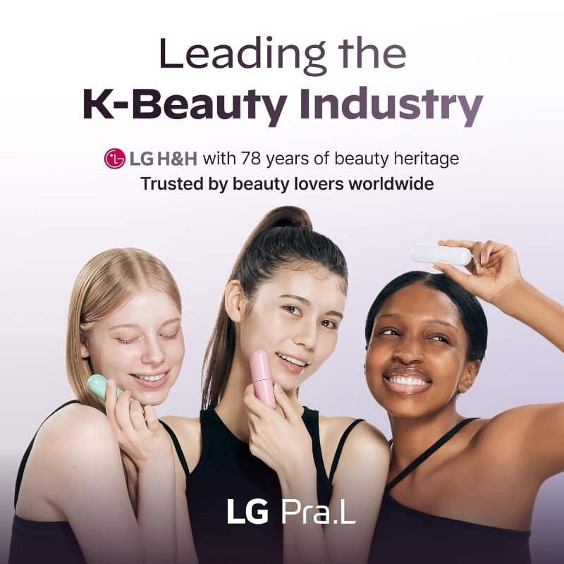 LG Pra.L Super form Galvanic Booster #Pink (+ Vita &Linkle Serum + Keyring)(Korean Ver) - Image 4