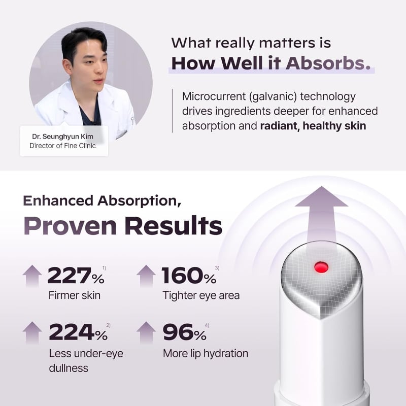 LG Pra.L Super form Galvanic Booster #Pink (+ Vita &Linkle Serum + Keyring)(Korean Ver) - Image 5