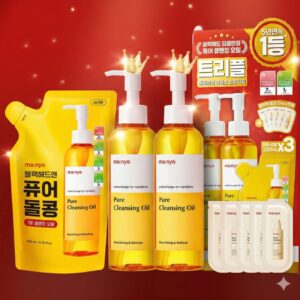 ma:nyo Pure Cleansing Oil 200ml Limited Triple Set (+Cleansing Milk 2ml*5ea)
