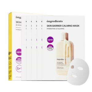 ongredients Skin Barrier Calming Mask Sheet Set (6 masks)