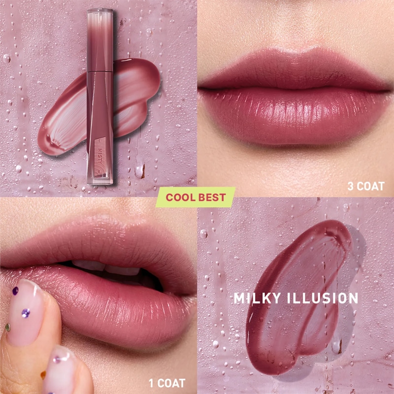 3CE Misty Lip Bare Set (+Pouch) - Image 8