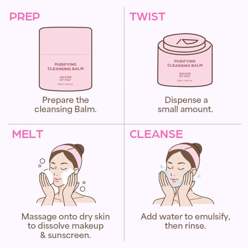 House of Hur Purifying Cleansing Balm - Image 4