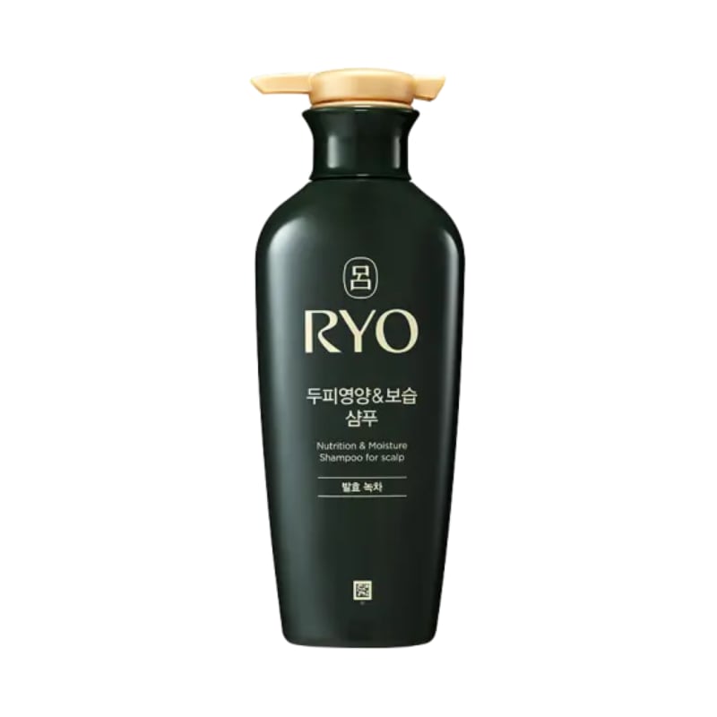 Ryo Nutrition & Moisture Shampoo for Scalp Fermented Green Tea