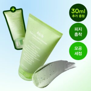 Abib Pore Clay Pack Cleanser Heartleaf Charcoal Foam 120ml Set (+ 30ml)