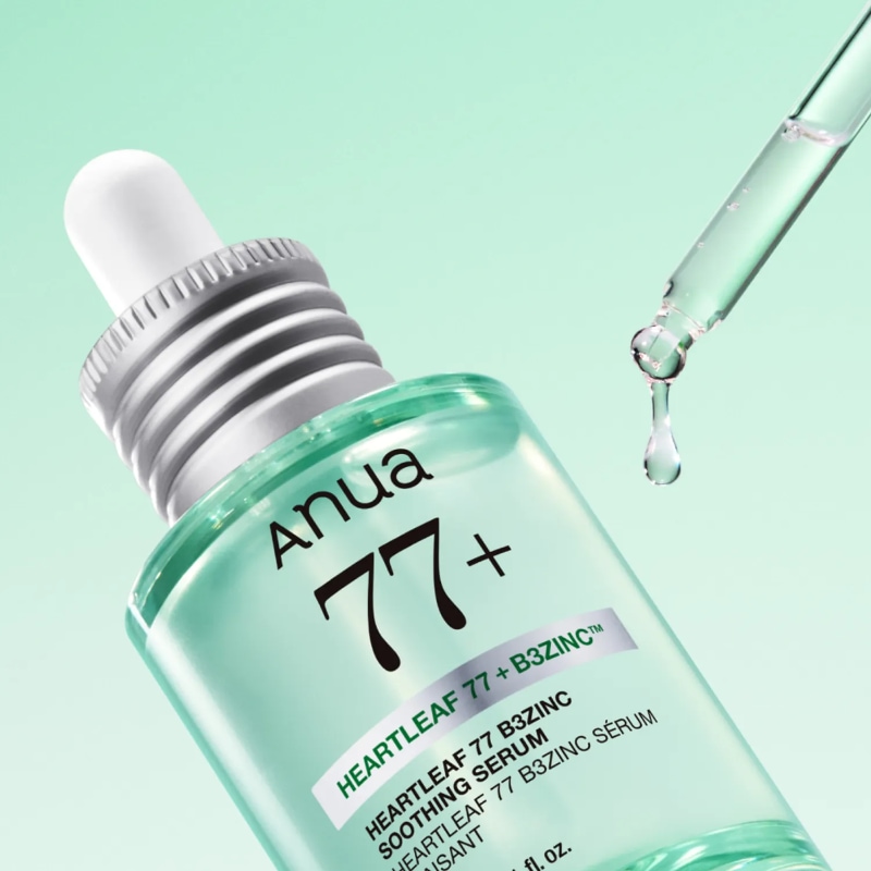 Anua Heartleaf 77 B3Zinc Soothing Serum 30ml Double Pack - Image 2