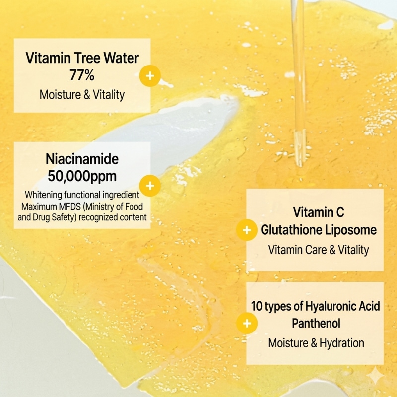 d'Alba Vita Toning mist serum & Niacinamide 5% mask - Image 4