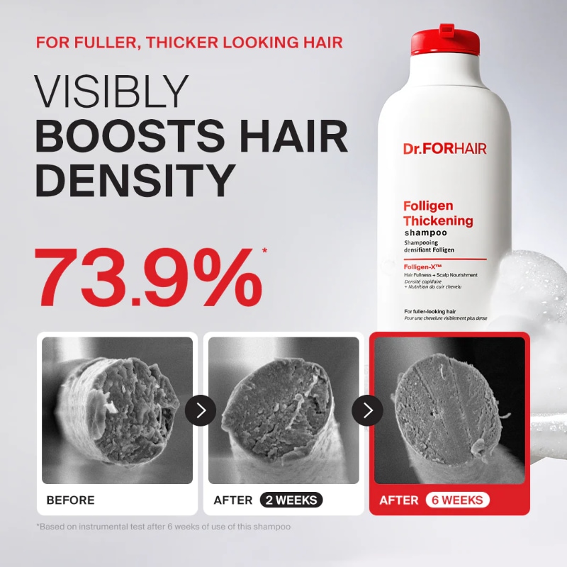 Dr. Forhair Thickening Shampoo 750ml+100ml*2ea - Image 4