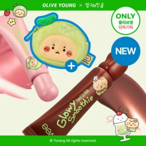 mangomee x fwee Glow Smoothie Tinted Lip Balm Set (+Melon Coin Purse)
