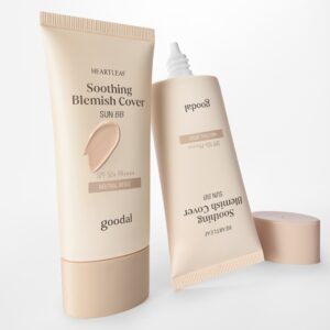 GOODAL Heartleaf Soothing Blemish Cover Sun BB Neutral Beige 50ml + 25ml Set