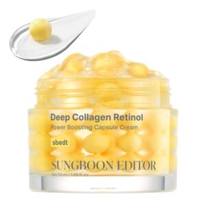 SUNGBOON EDITOR Deep Collagen Retinol Power Boosting Capsule Cream