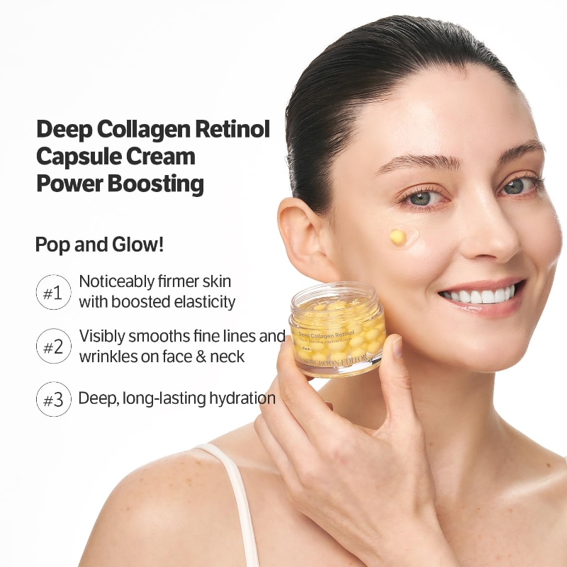 SUNGBOON EDITOR Deep Collagen Retinol Power Boosting Capsule Cream - Image 2