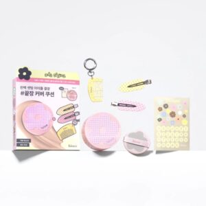hince Second Skin Mesh Matte Cushion [#21 Pure Ivory] (+Refill, Hair Pin, Key Ring, DIY Sticker)