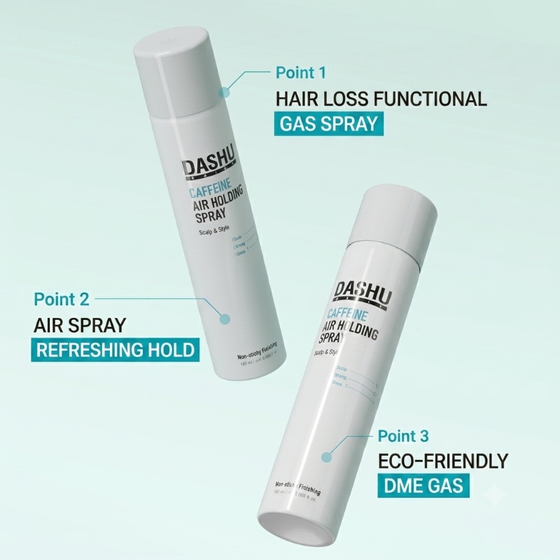 DASHU Daily Caffeine Air Holding Spray 50ml - Image 4