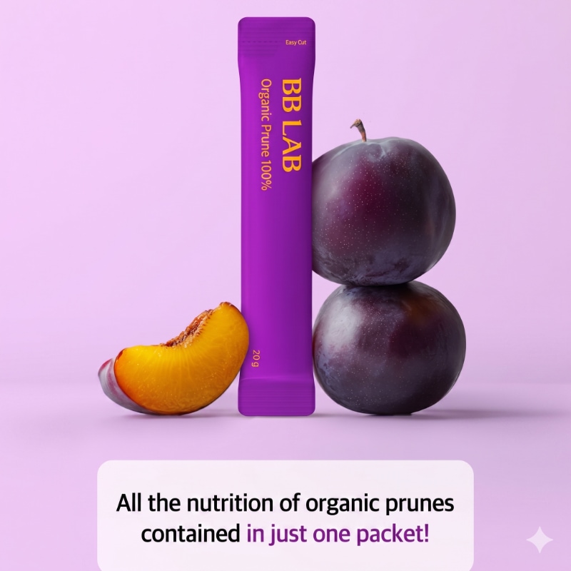 BB LAB Organic Prune 100% 10 Sticks - Image 5