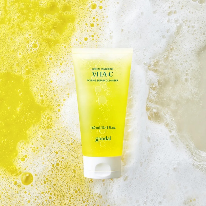 goodal Green Tangerine Vita C Toning Serum Cleanser