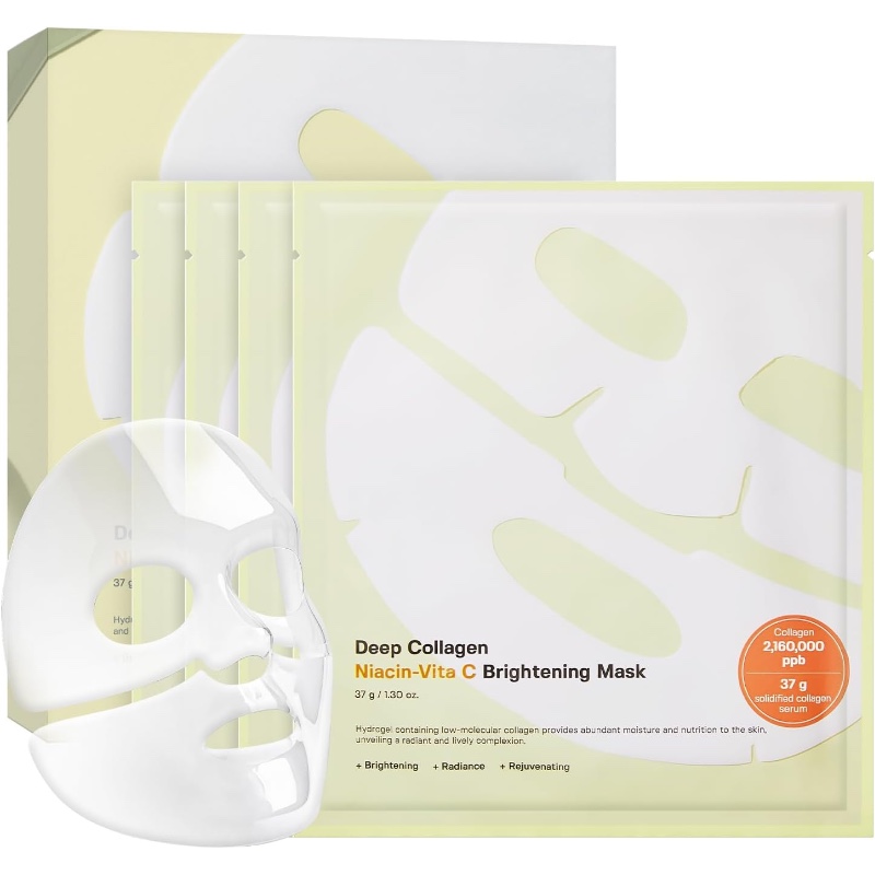 SUNGBOON EDITOR Deep Collagen Niacin-Vita C Brightening Mask 37g x 4ea